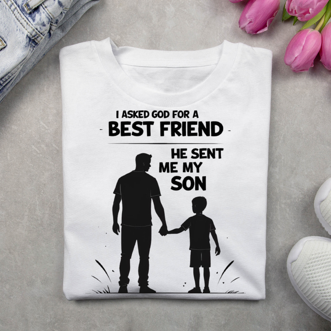 Father and Son Best Friend t-shirt
