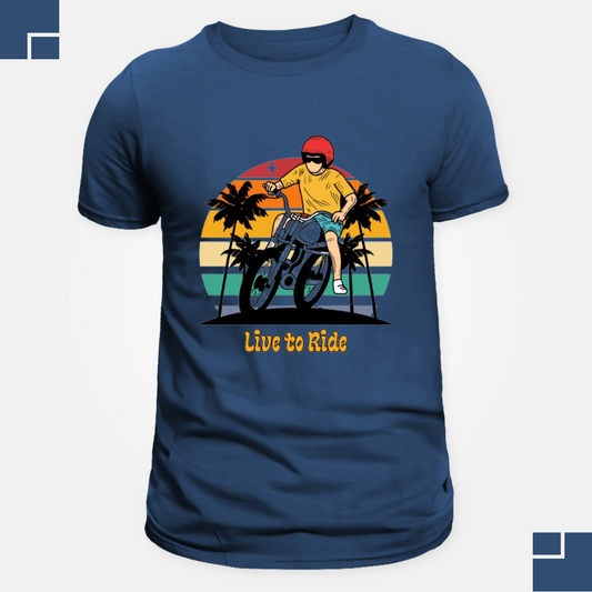 Live to ride t-shirt